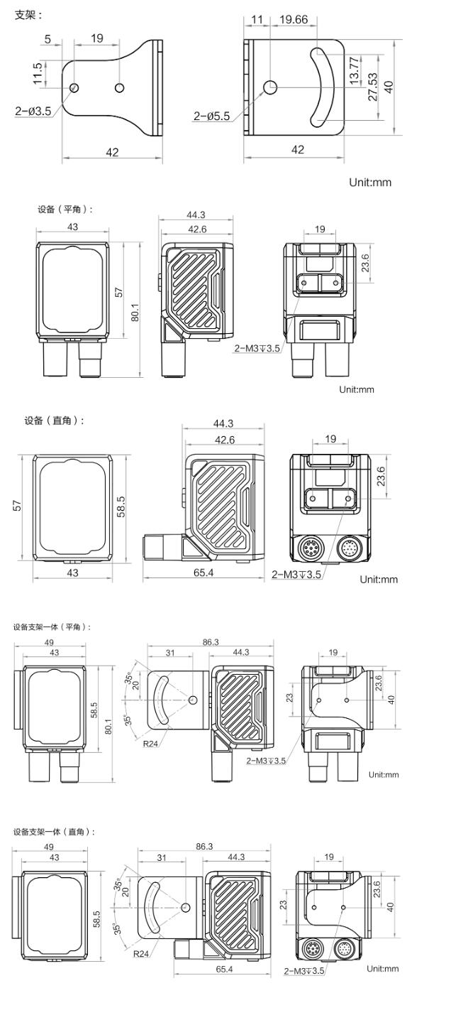 ?？底x碼器尺寸圖