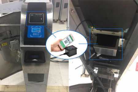 新大陸NLS-FM25-EX二維碼掃描模塊嵌入智能閘機(jī)，實(shí)現(xiàn)智慧景區(qū)票務(wù)
