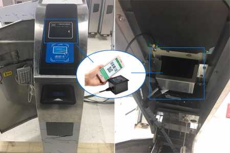 新大陸NLS-FM25-EX二維碼掃描模塊嵌入智能閘機，實現(xiàn)智慧景區(qū)票務(wù)